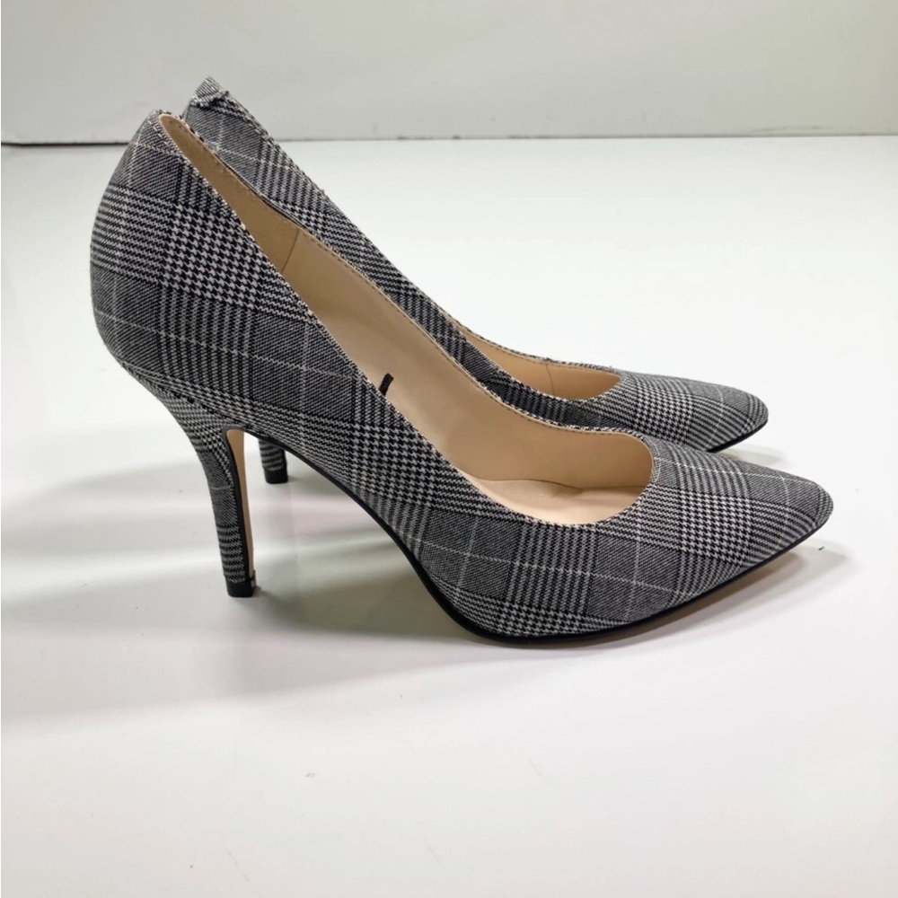 Nine West Women’s 7.5 Plaid Heels